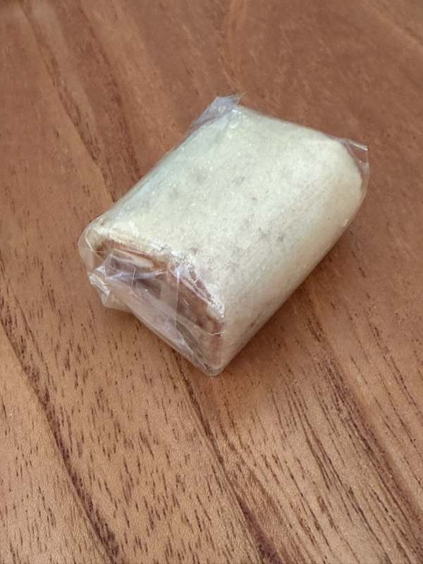 Mini bolo de rolo embalado individualmente